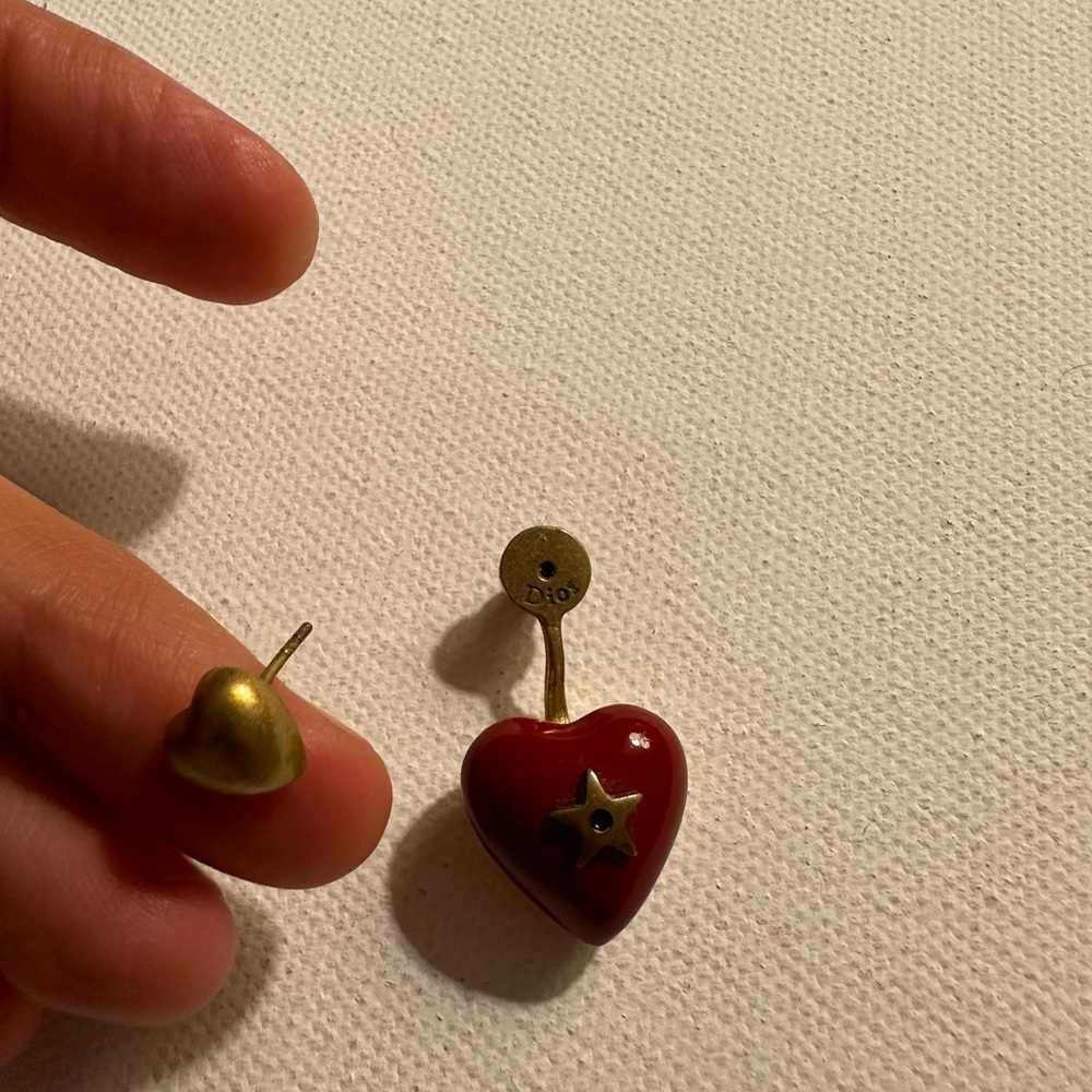 Dior Divine Heart earrings - Picture 3 of 4